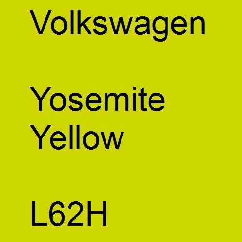 Volkswagen, Yosemite Yellow, L62H.